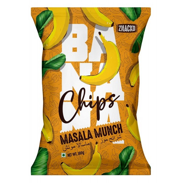 Znacko Masala Munch Premium Chips 100gm