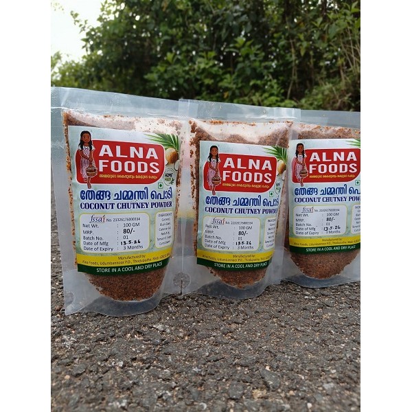 Alna Homeamde Coconut Chutney Powder