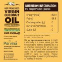 Purvina Organic Hot Processed Virgin Coconut Oil 250ml