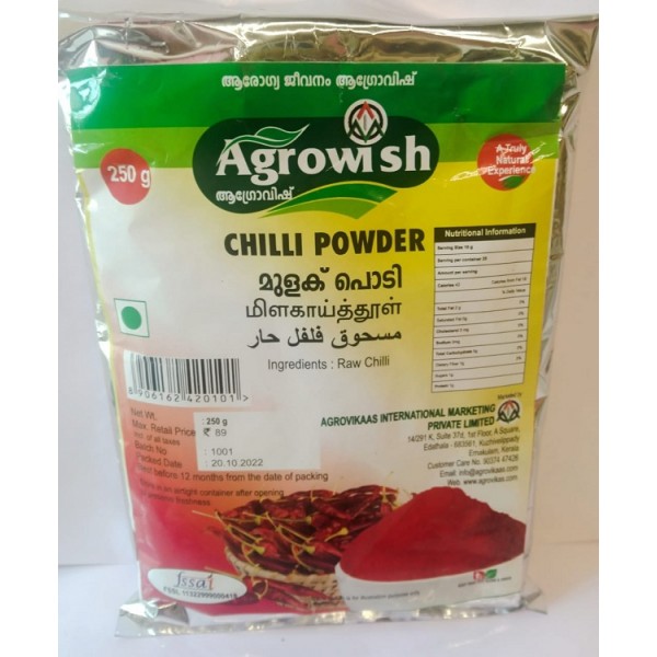 Agrowish Chilli Powder 250gm