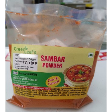 Green Leaf's Homemade Sambar Powder150gm