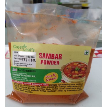 Green Leaf's Homemade Sambar Powder150gm