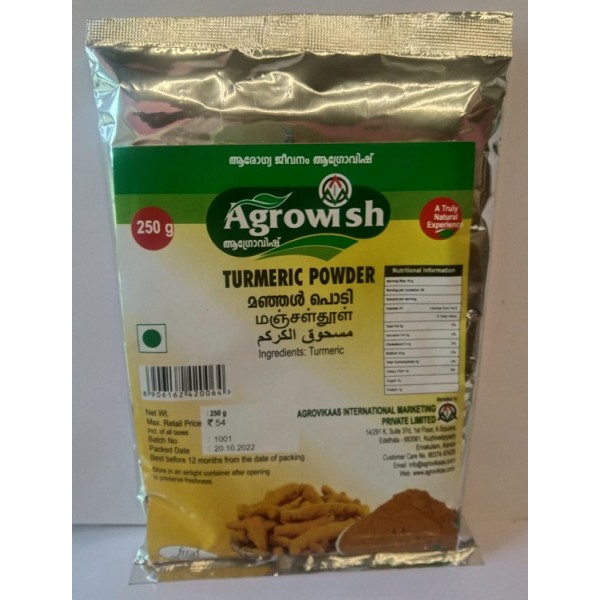 Agrowish Turmeric Powder 250gm