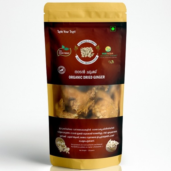Agriteque Organic Dried Ginger 150gm