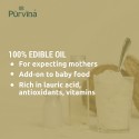 Purvina Organic Hot Processed Virgin Coconut Oil For Babies & Toddlers 100ml